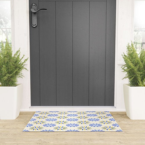 Design by Spark Dolce Vita Radial Sun Flames Welcome Mat