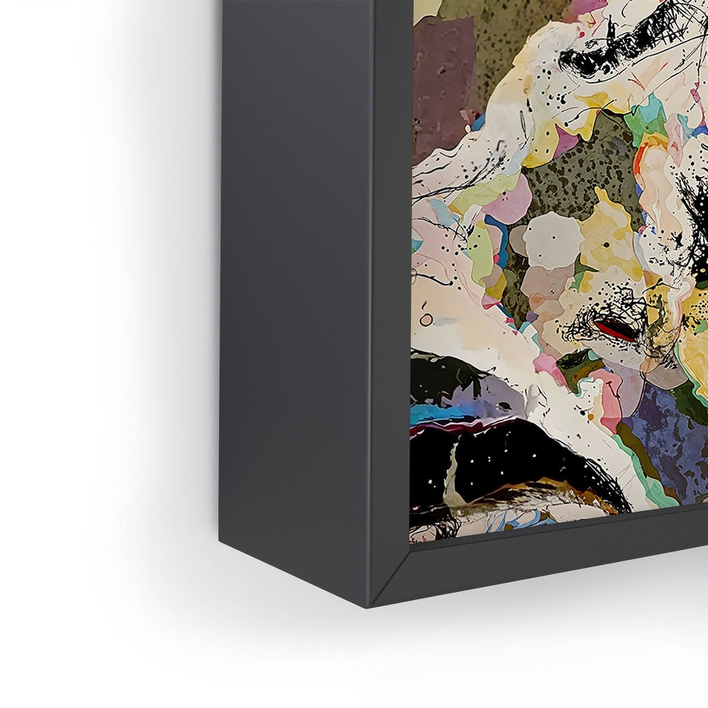 83 Oranges Echoes Beneath the Surface Framed Mini Art Print