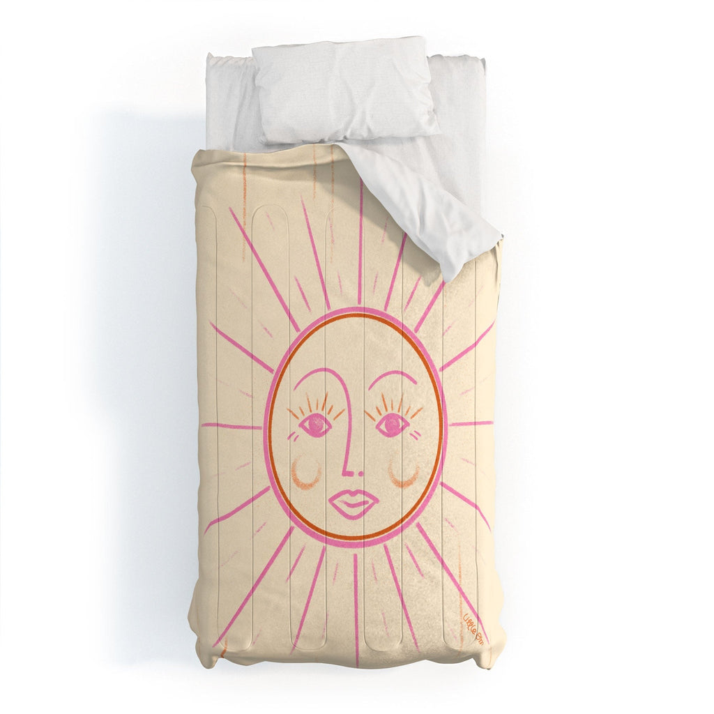 Little Om Celestial Sun cream Comforter