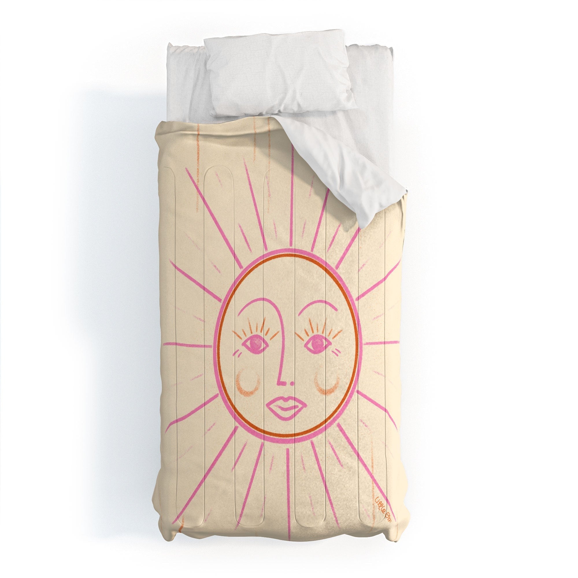 Little Om Celestial Sun cream Comforter