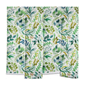 Ninola Design Botanic Retreat Loose Botanical Leaves Watercolor Green Wall Mural