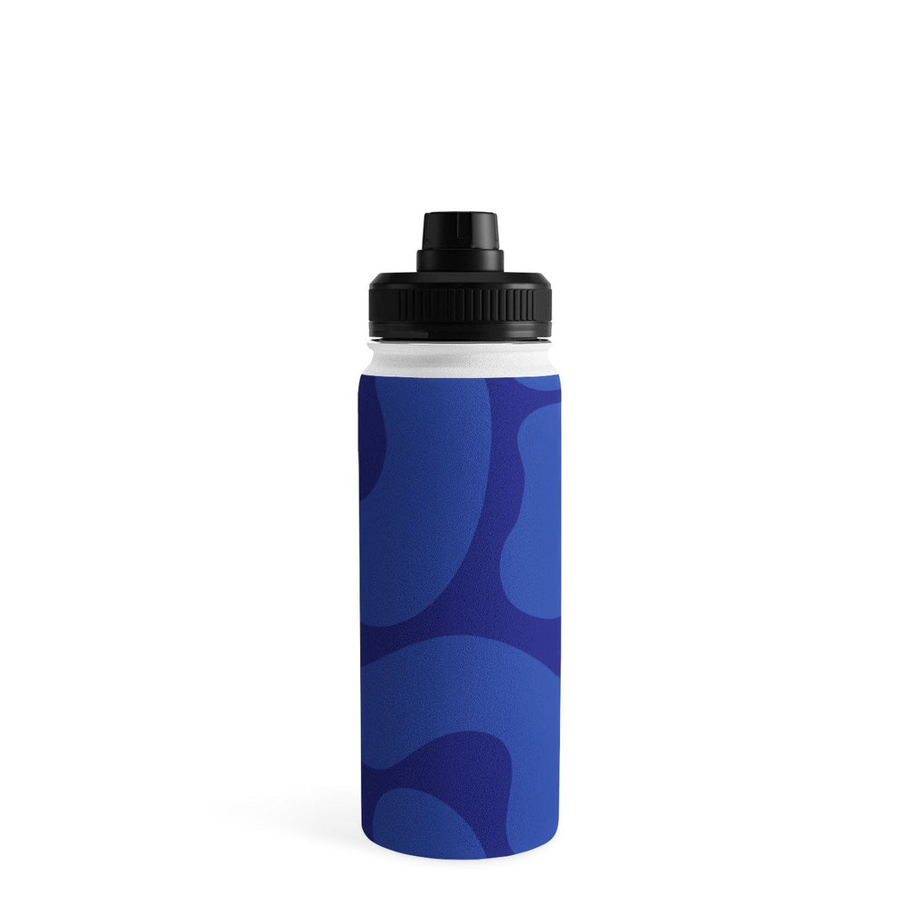 Camilla Foss Blue Pebble Water Bottle