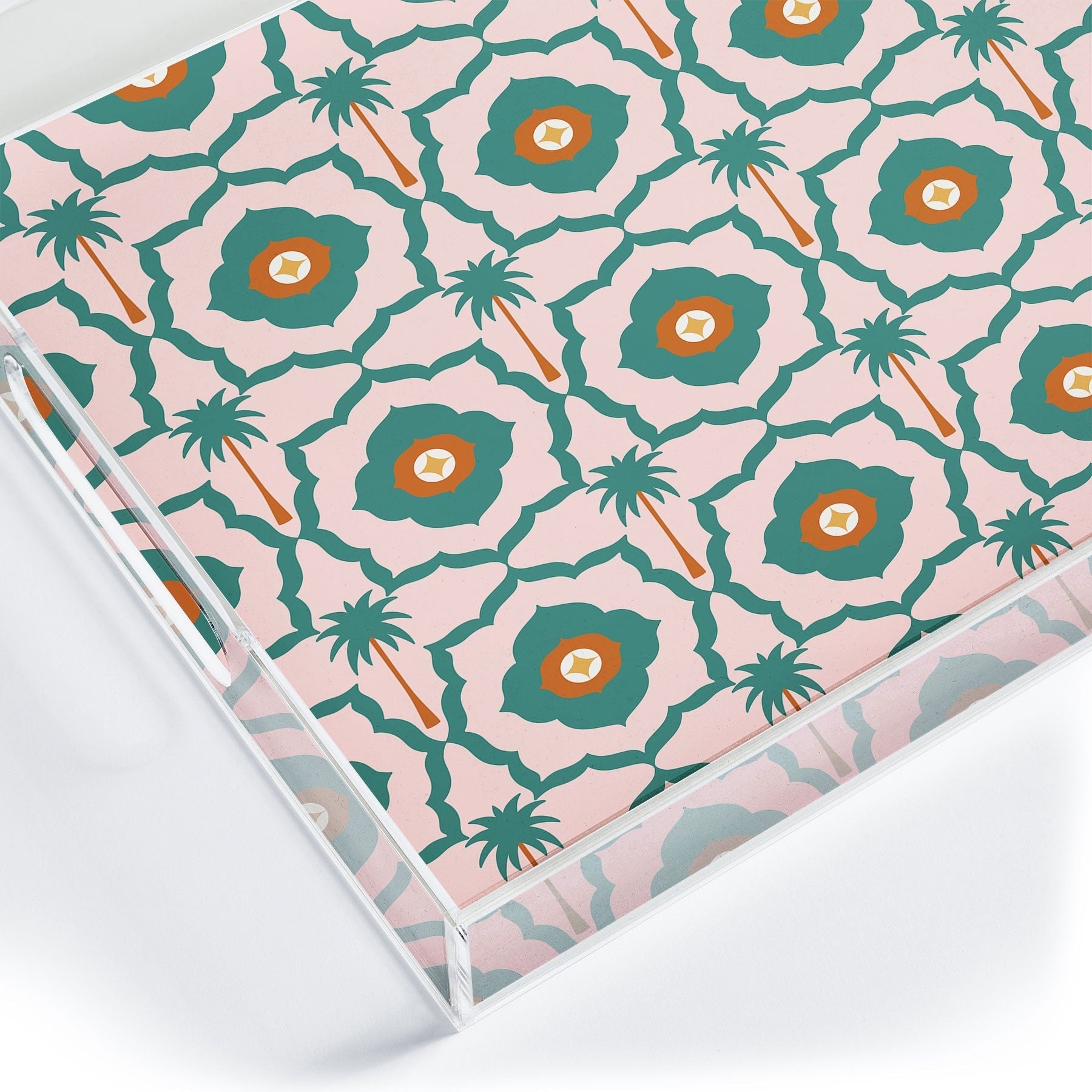 Design by Spark Mid Mod Palm Springs Acrylic Tray
