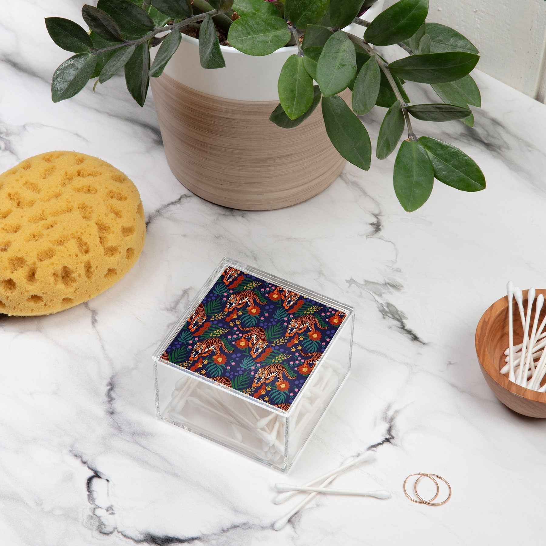 Design by Spark Tiger of the Glorious Jungle Acrylic Box