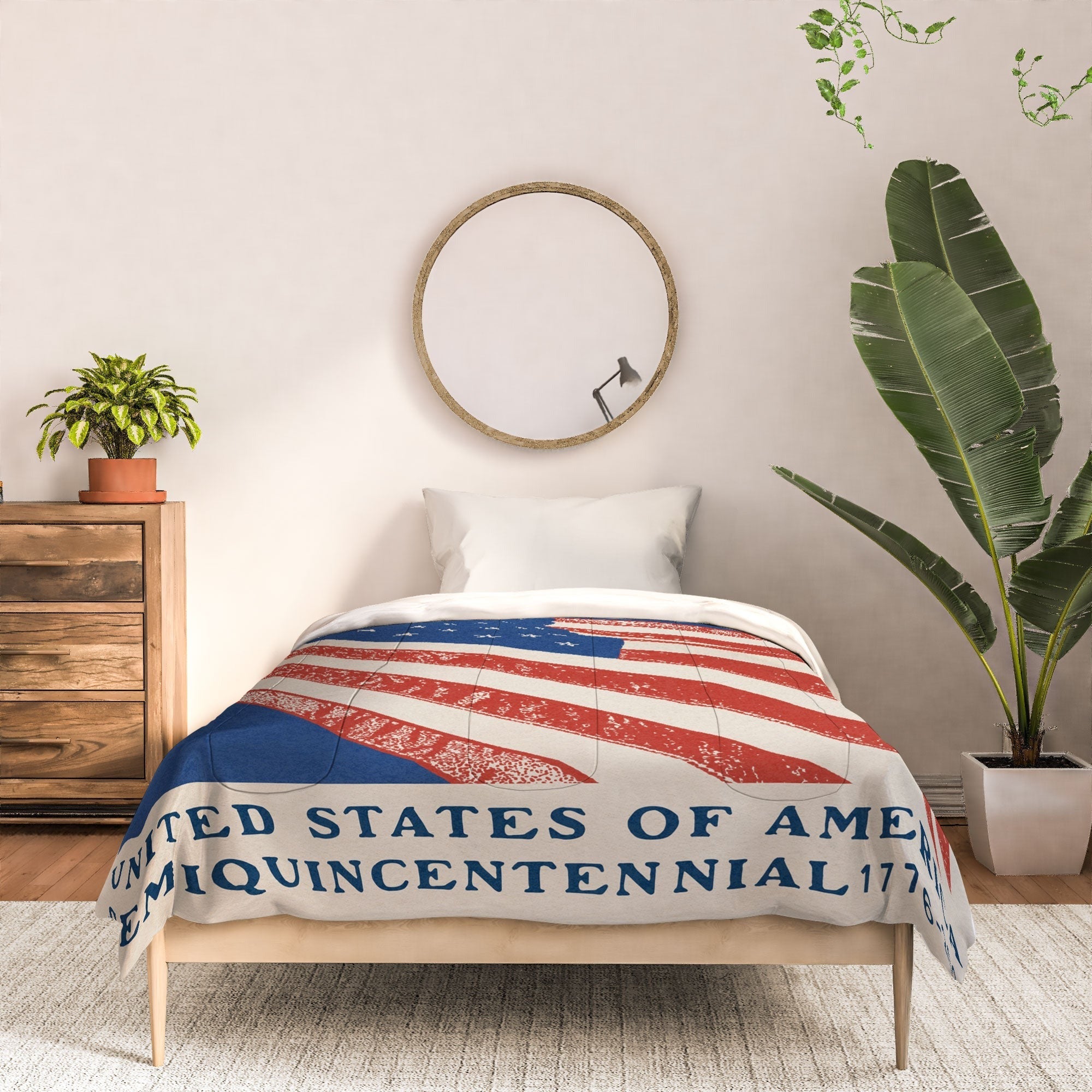 DENY Designs Stars n Stripes Semiquincentennial Comforter