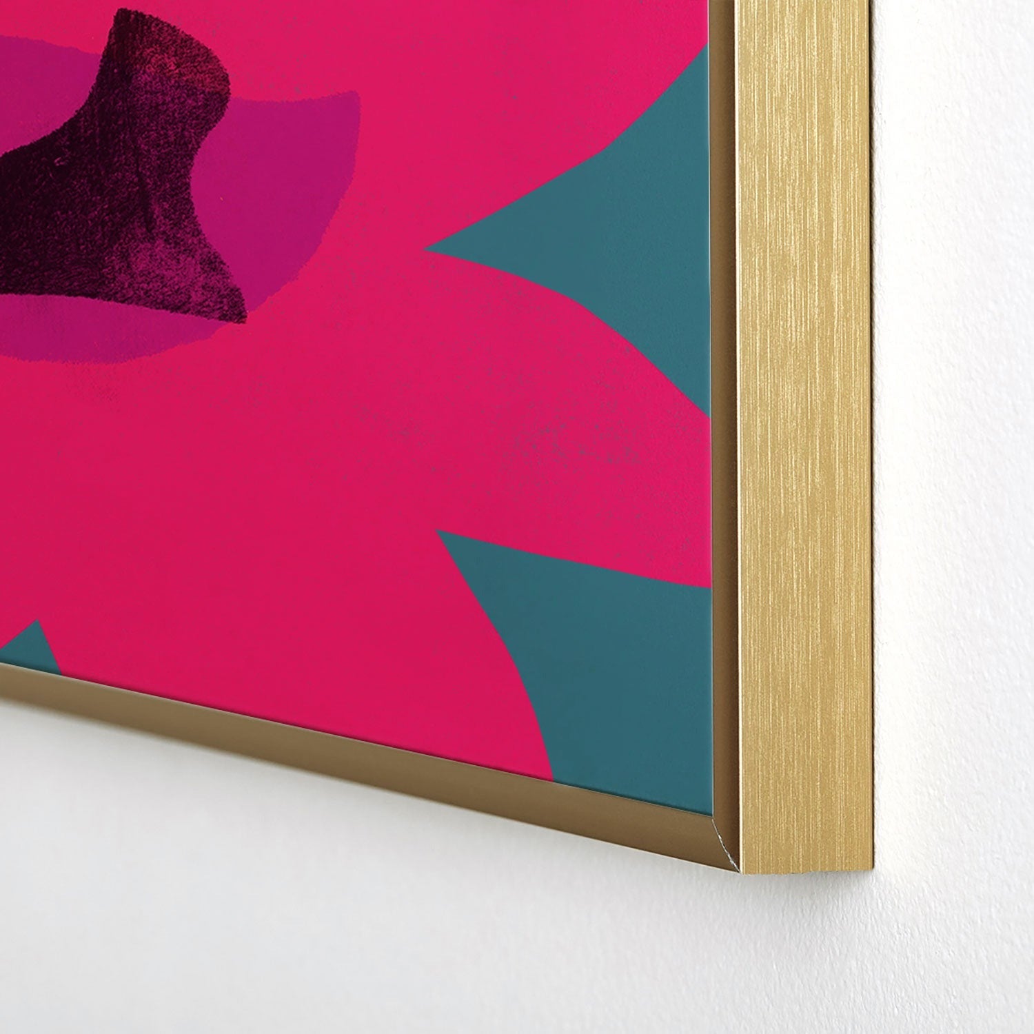 Garima Dhawan wild 1 Square Metal Framed Art Print