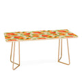 Jessica Molina Peach Pattern Coffee Table