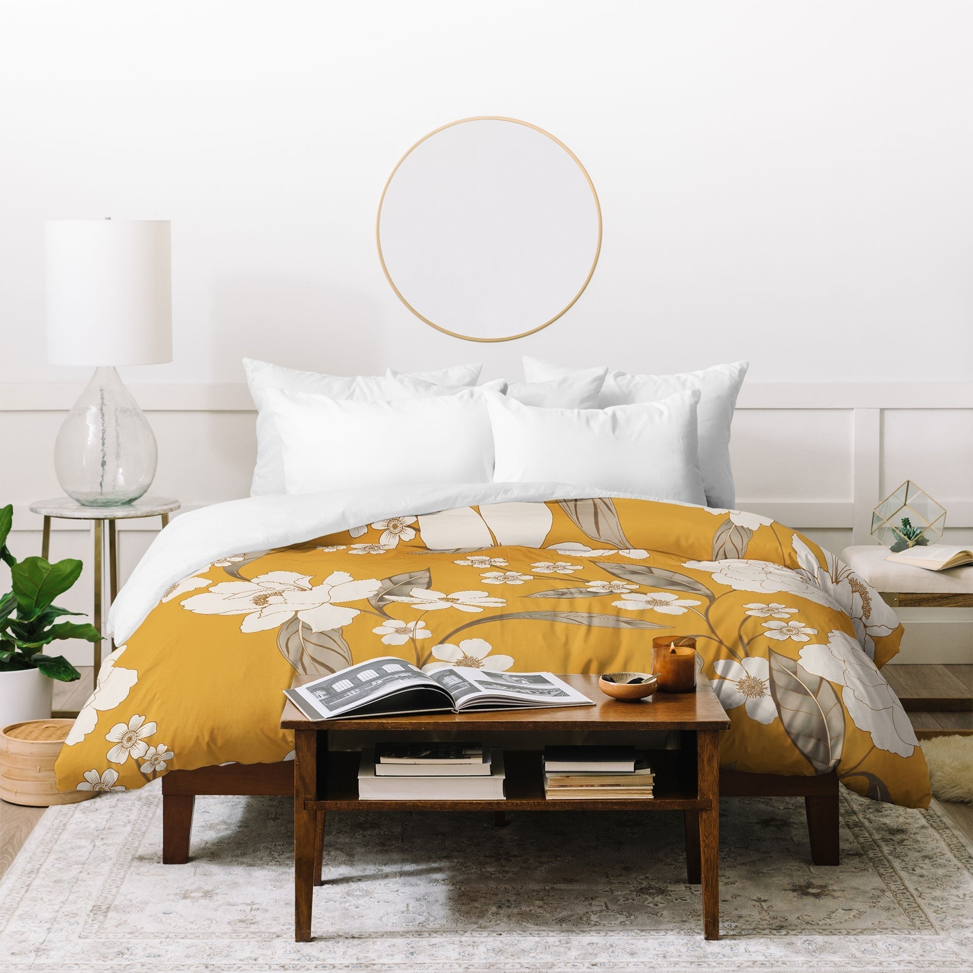 Gabriela Fuente Roberta Sunflower Duvet Cover