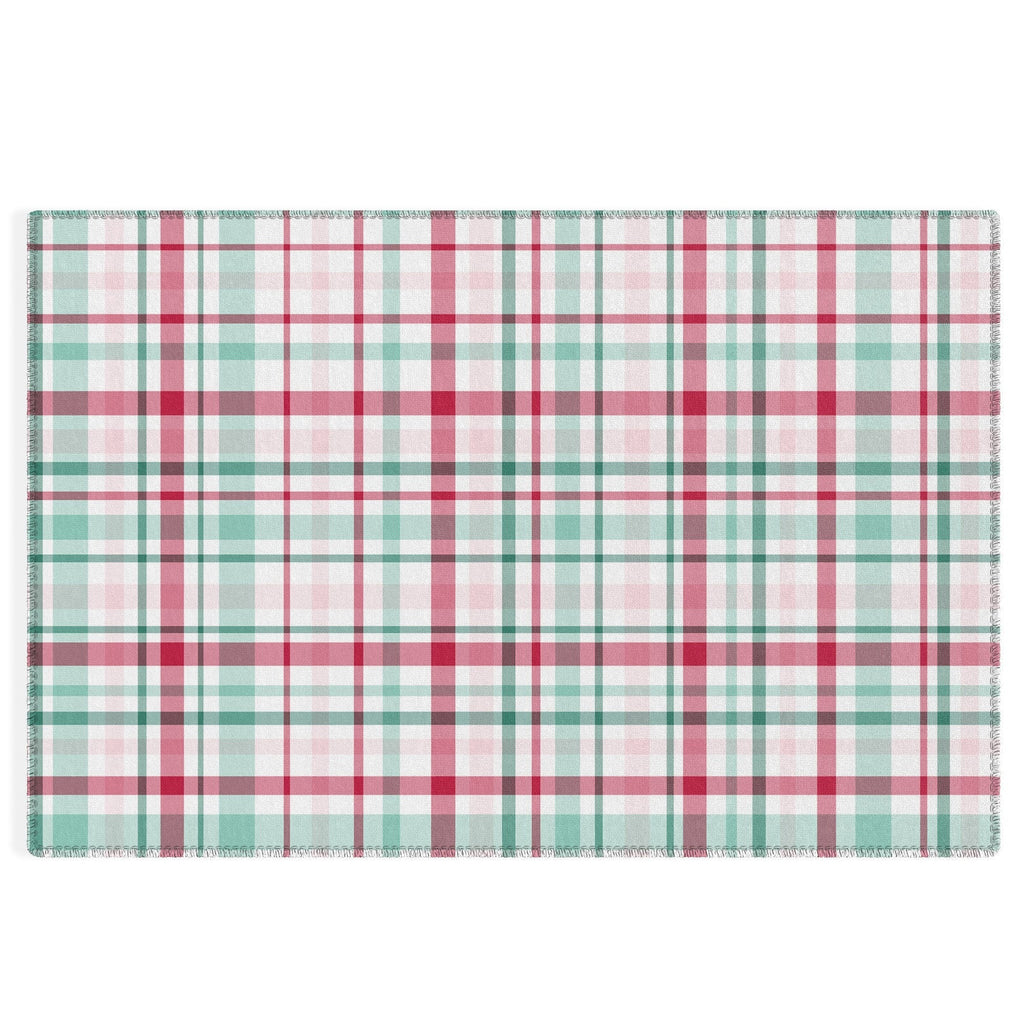 Lisa Argyropoulos Merry Vintage Plaid Outdoor Rug