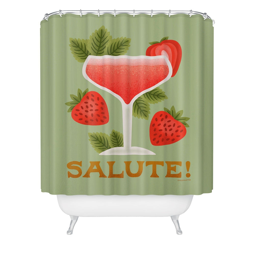 Jessica Molina Rossini Shower Curtain
