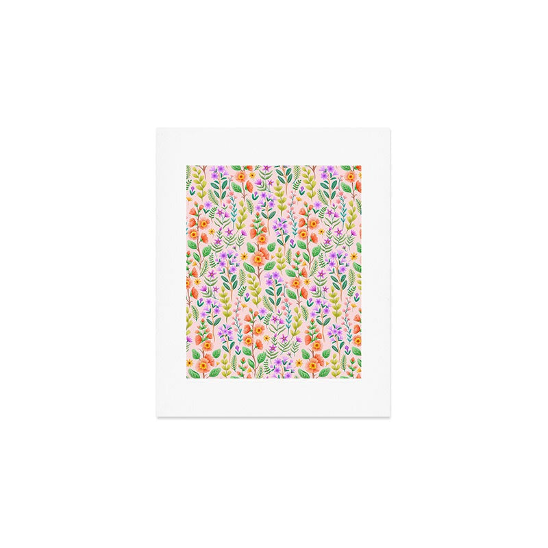 Pimlada Phuapradit Ditsy Spring Floral Art Print