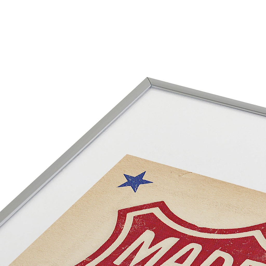 DENY Designs Made in USA Metal Framed Art Print