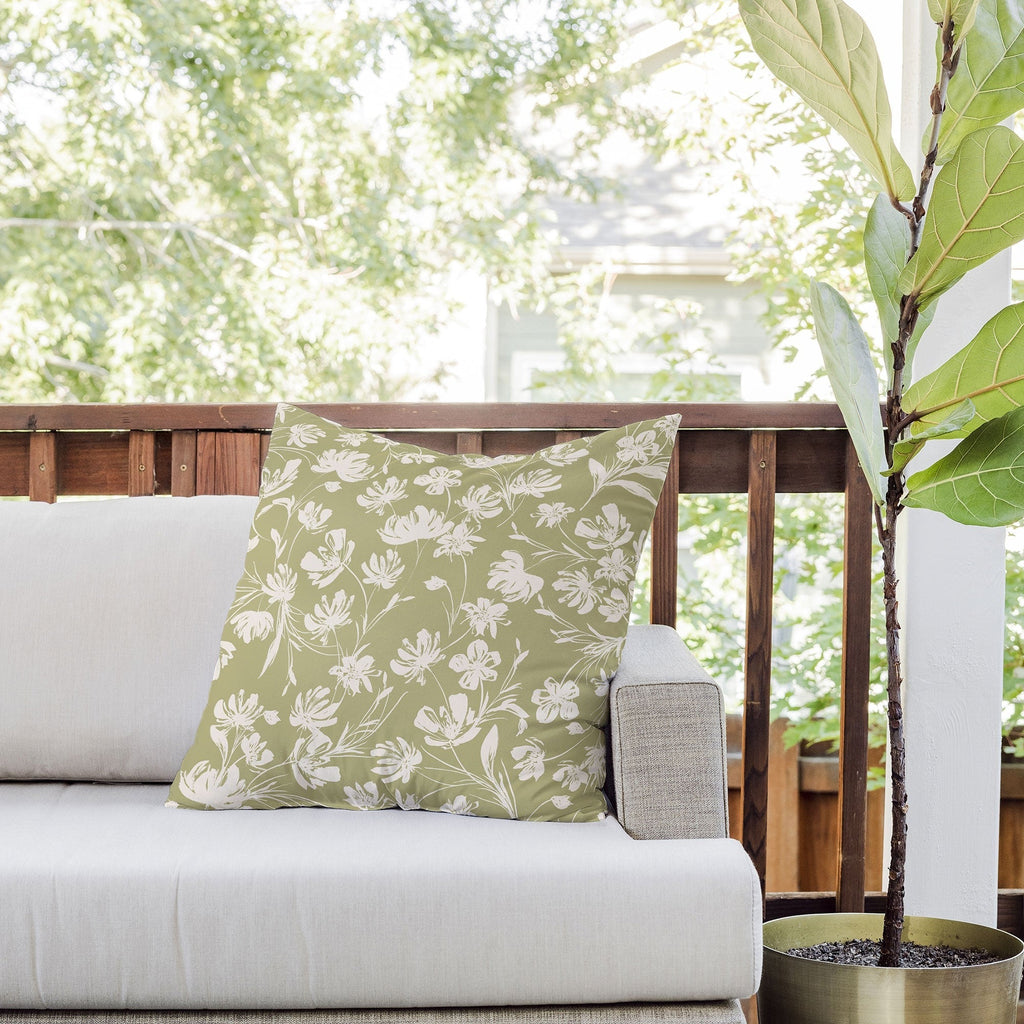 Gabriela Fuente Martine Outdoor Throw Pillow