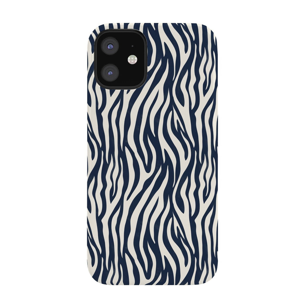Avenie BR Navy Tiger Stripes Phone Case