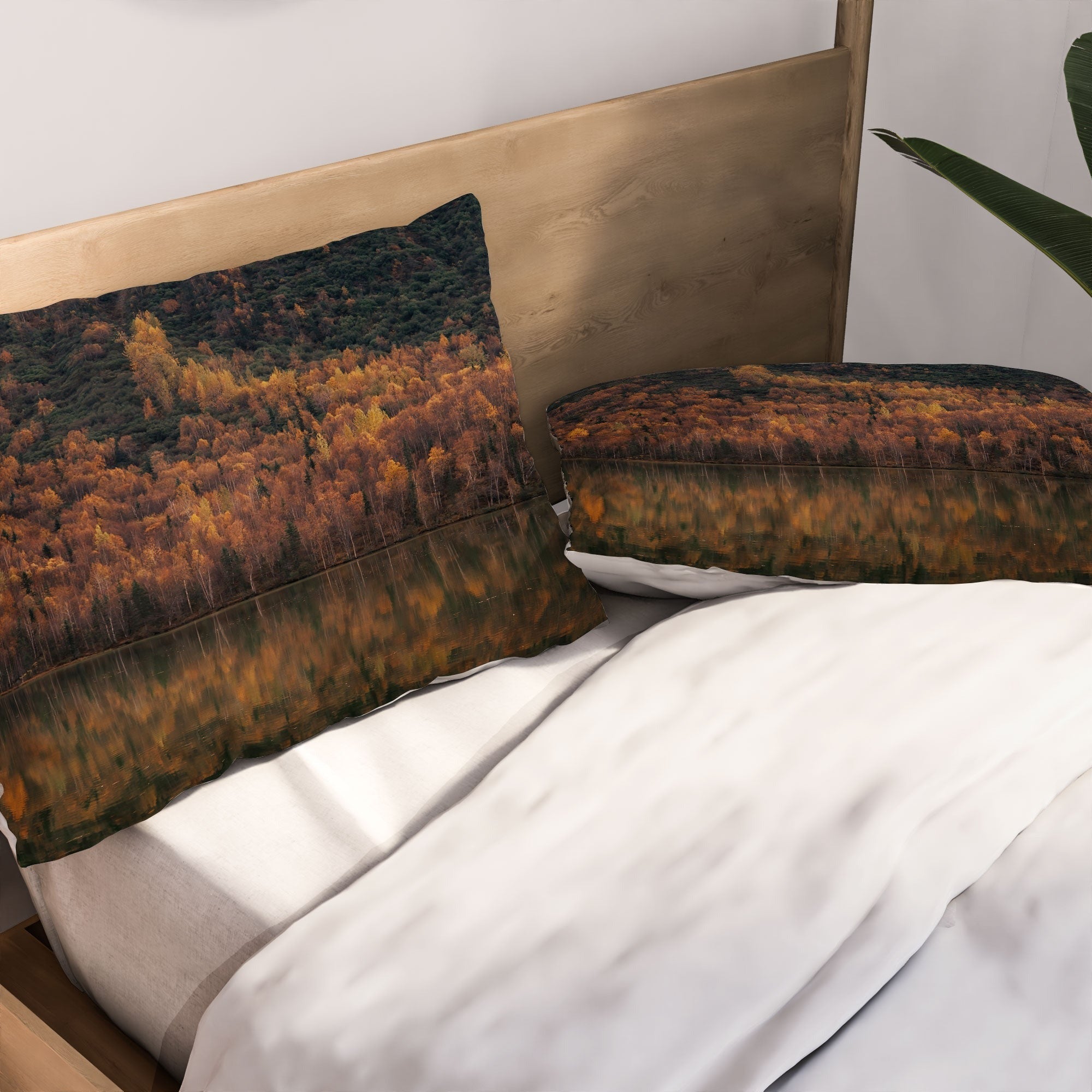 Hannah Kemp Fall Lake Pillow Shams