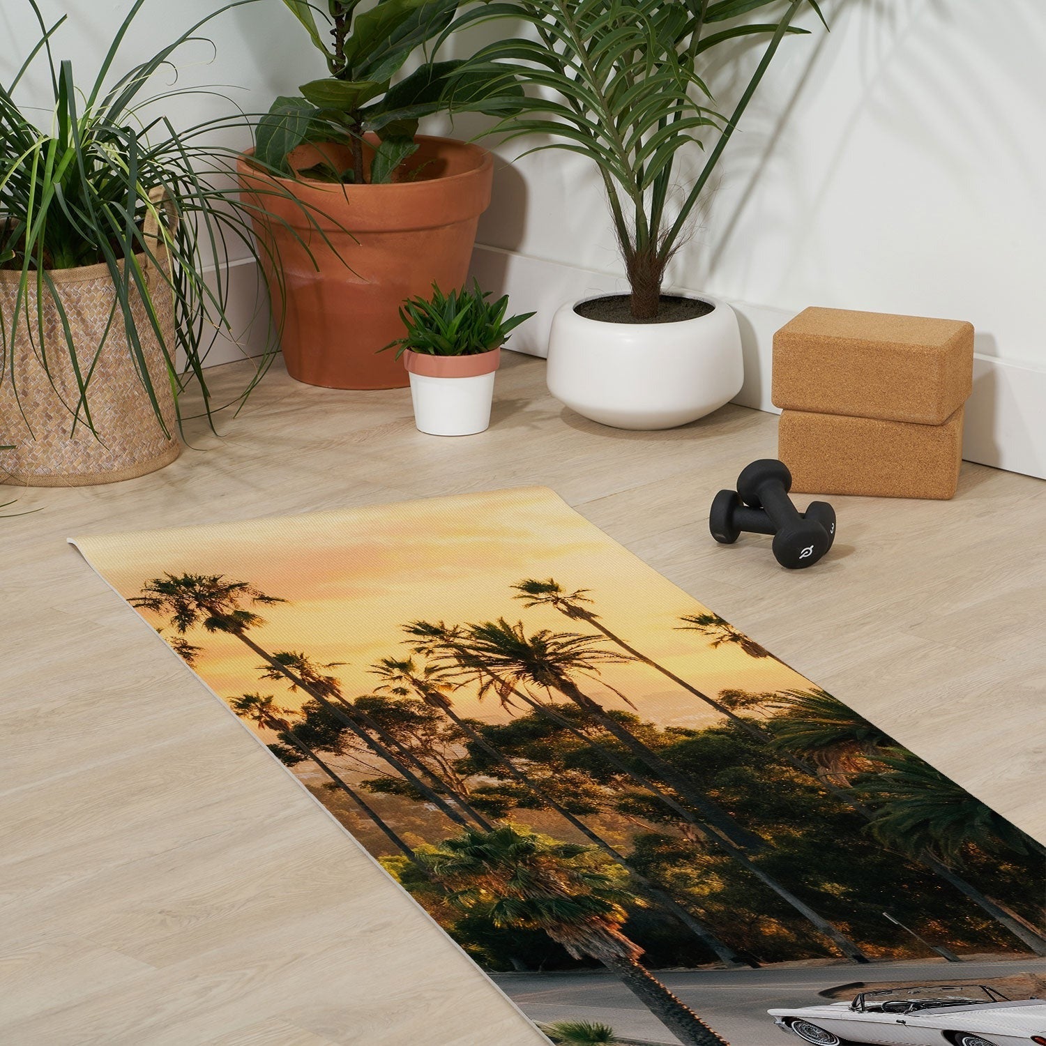 Gal Design Sunset Blvd Yoga Mat