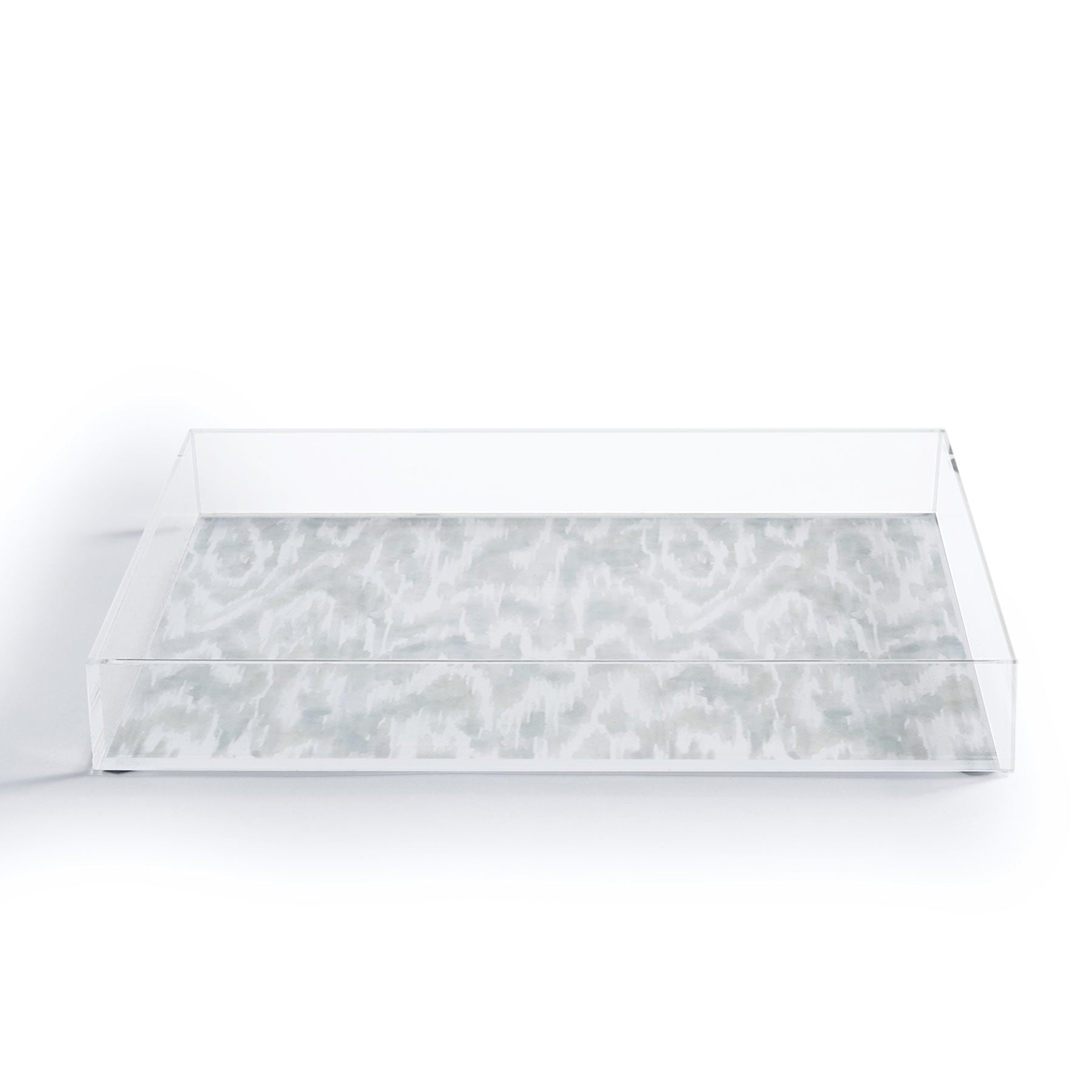 Jacqueline Maldonado Watercolor Wood Grain Acrylic Tray