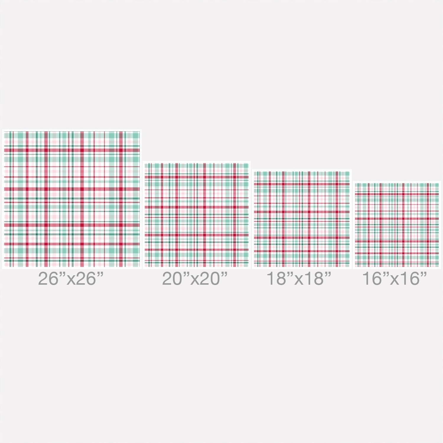 Lisa Argyropoulos Merry Vintage Plaid Outdoor Throw Pillow