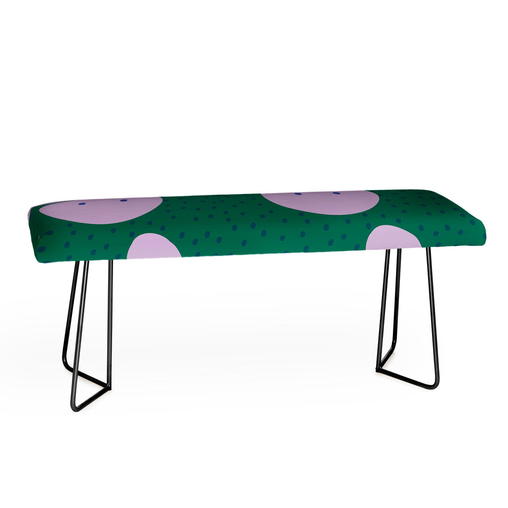 Camilla Foss Pebbles and Rabbit Bench