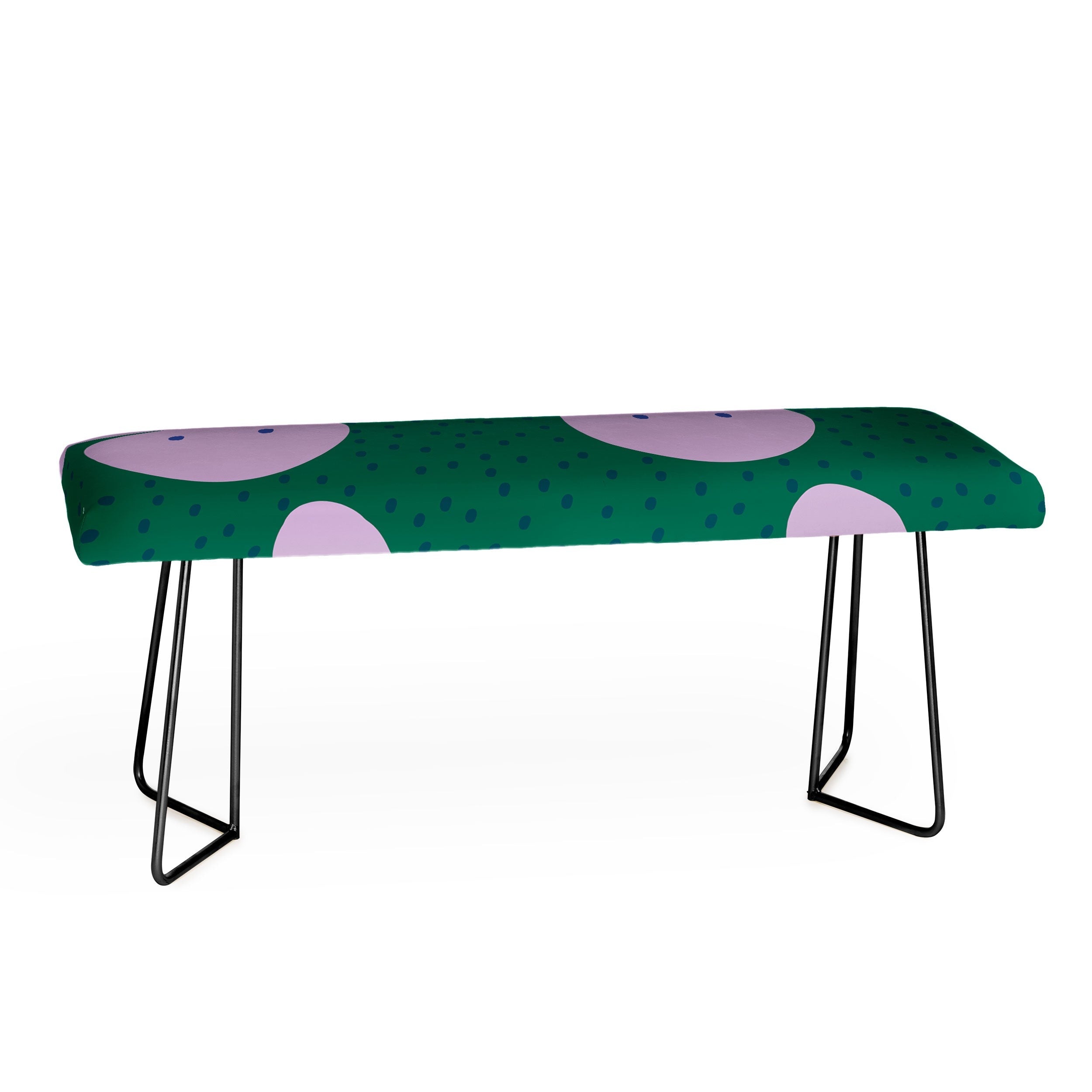 Camilla Foss Pebbles and Rabbit Bench