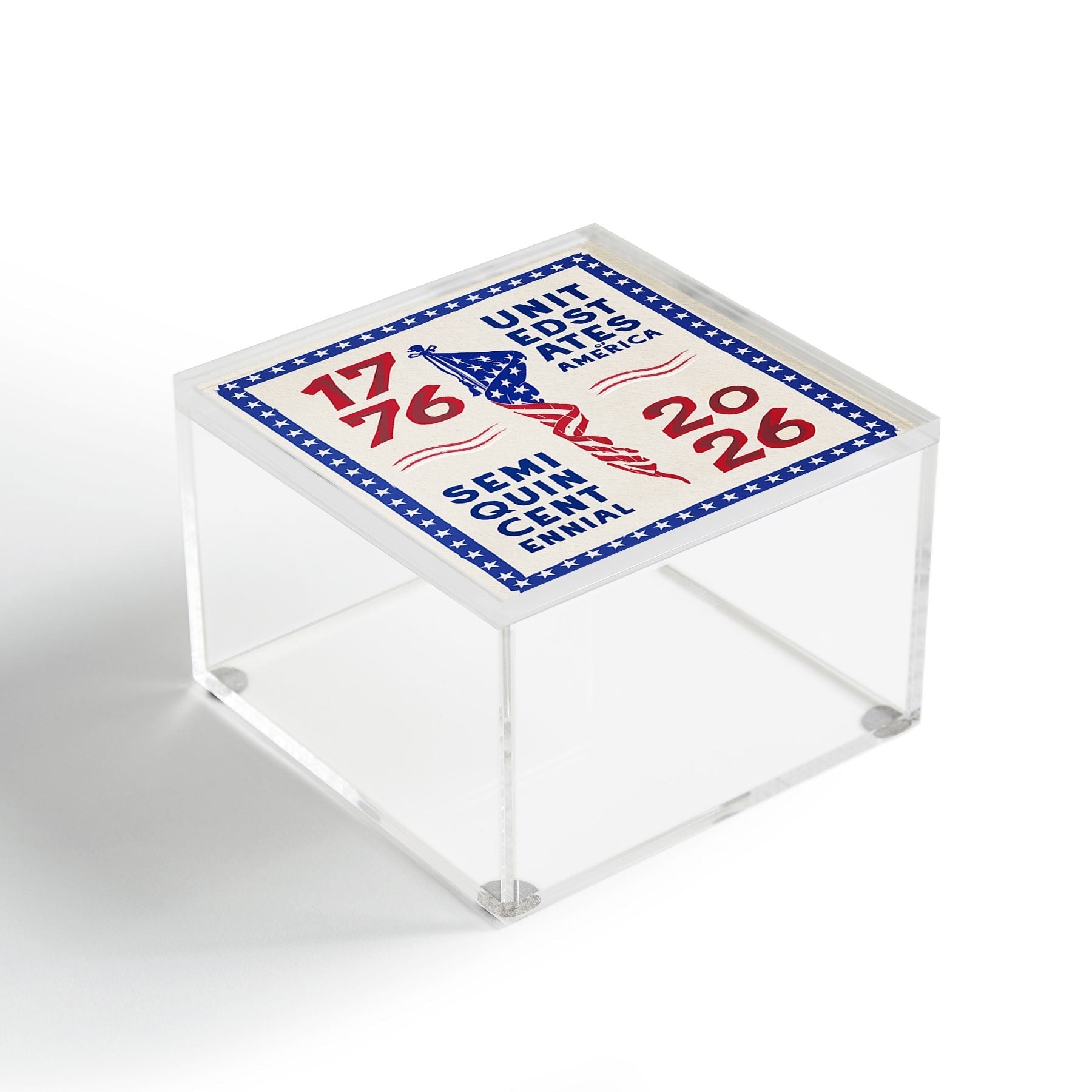 DENY Designs Retro 76 26 Acrylic Box