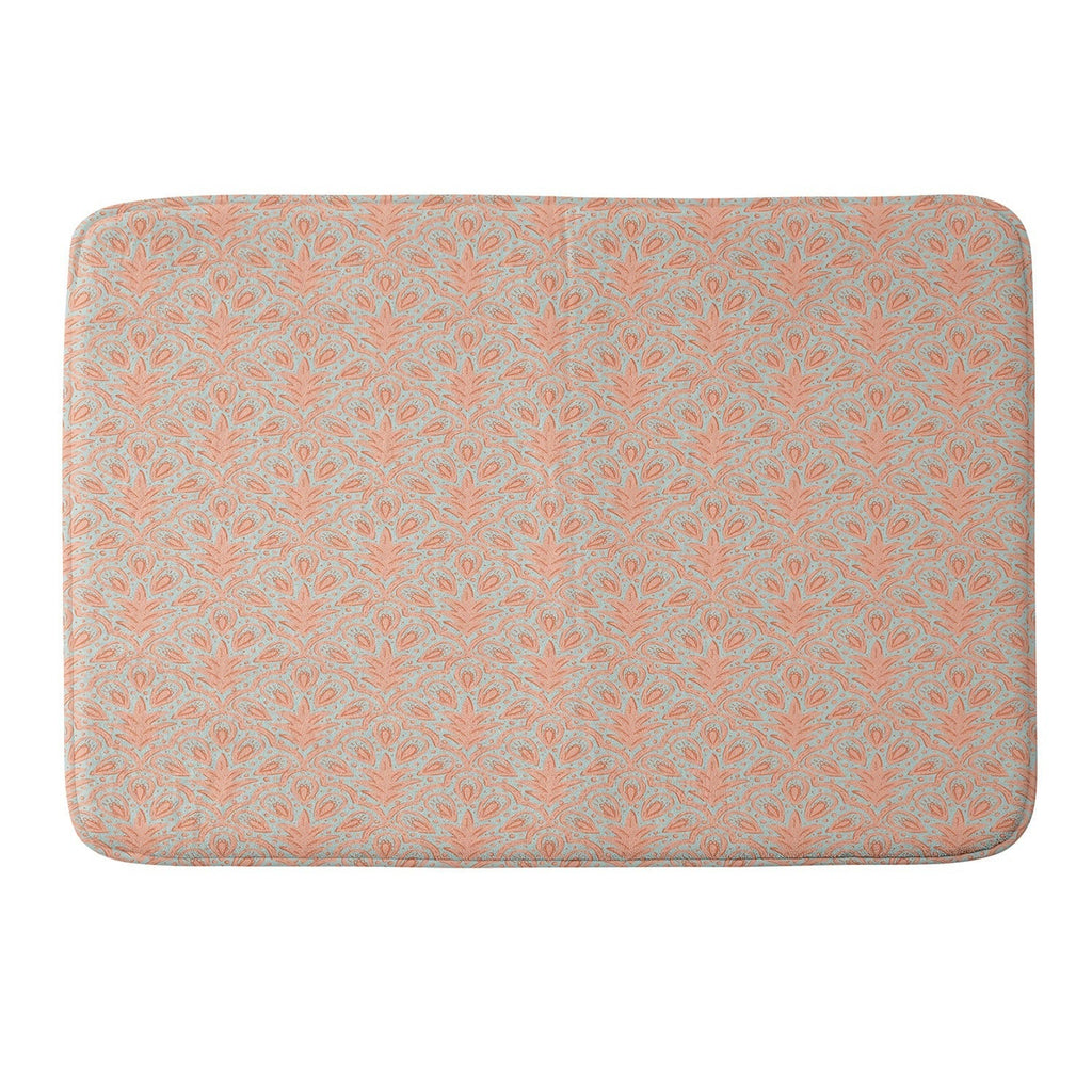 CoastL Studio Palm Scallop Memory Foam Bath Mat