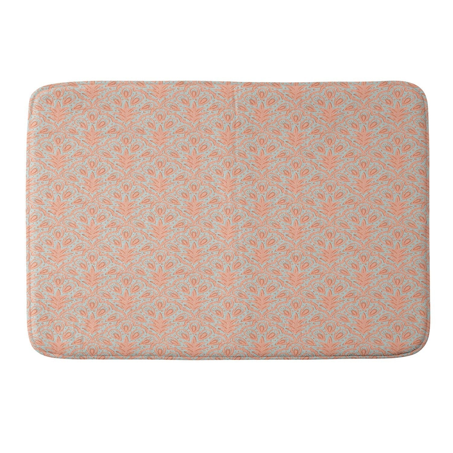 CoastL Studio Palm Scallop Memory Foam Bath Mat