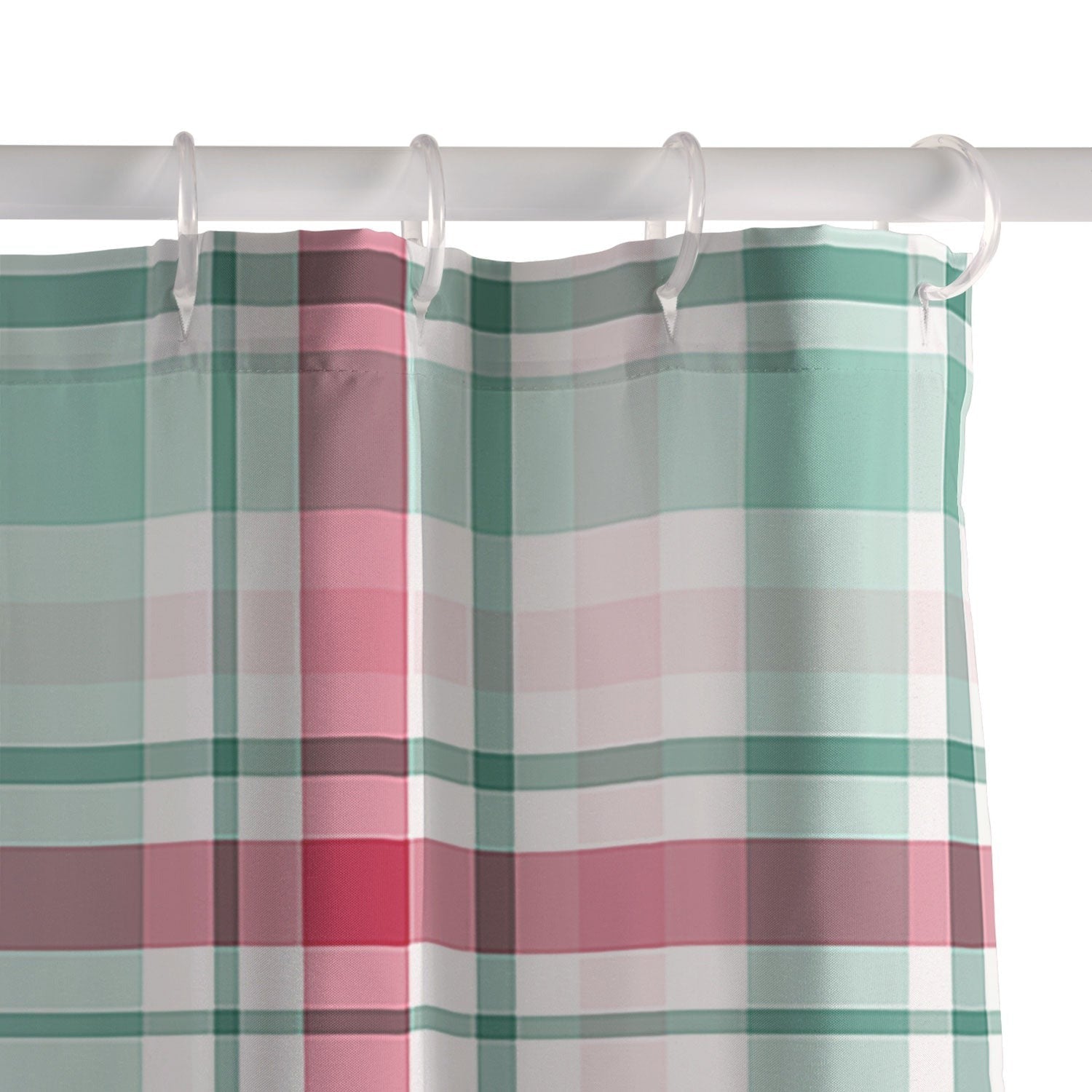 Lisa Argyropoulos Merry Vintage Plaid Shower Curtain