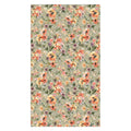 Ninola Design Botanic Retreat Painterly Tropical Flowers Sage Green Tablecloth