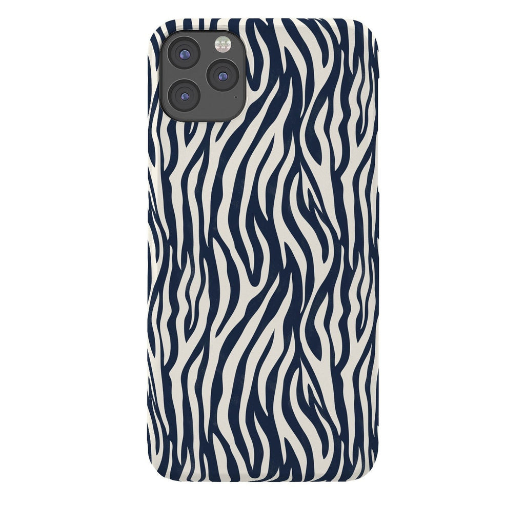 Avenie BR Navy Tiger Stripes Phone Case