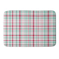 Lisa Argyropoulos Merry Vintage Plaid Memory Foam Bath Mat