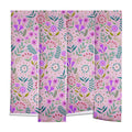 Pimlada Phuapradit Ditsy Purple Floral Half Drop Wall Mural