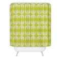 Design by Spark Matcha Latte Art Shower Curtain