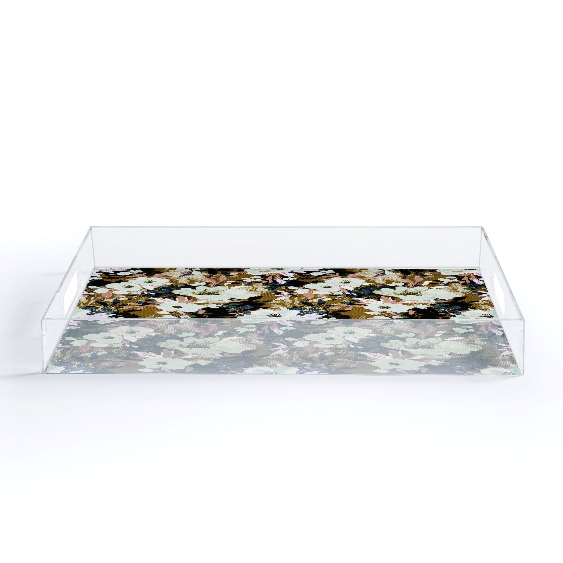 Marta Barragan Camarasa Romantic Floral Fusion Acrylic Tray