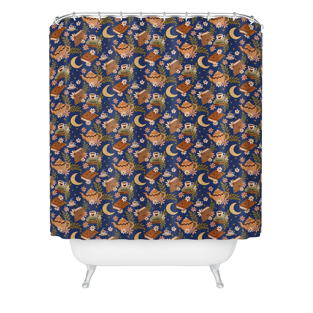 Avenie Moonlit Reading Nook II Shower Curtain