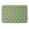 Marta Barragan Camarasa Stylish Retro Circle Memory Foam Bath Mat