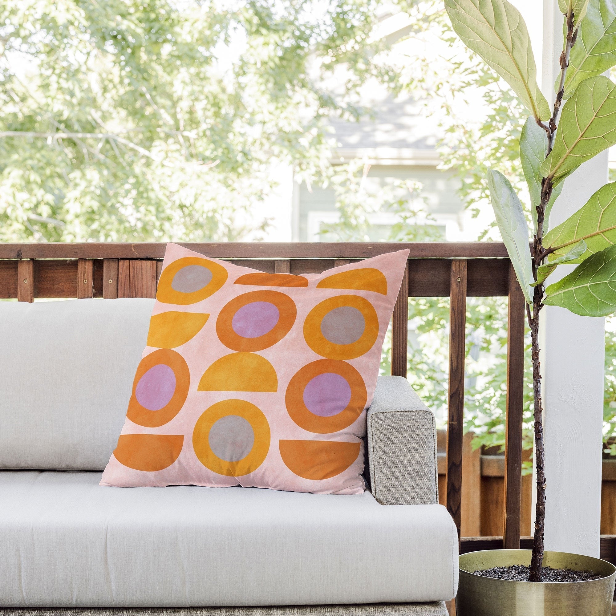 Mirimo Warm Balance Outdoor Throw Pillow
