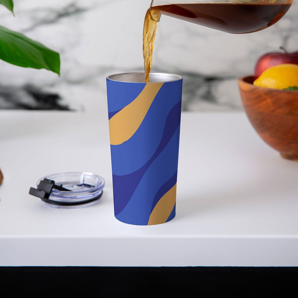 Camilla Foss Pebbles in Stream Travel Mug