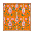 Design by Spark Rose Bubbly And Florals Square Tray