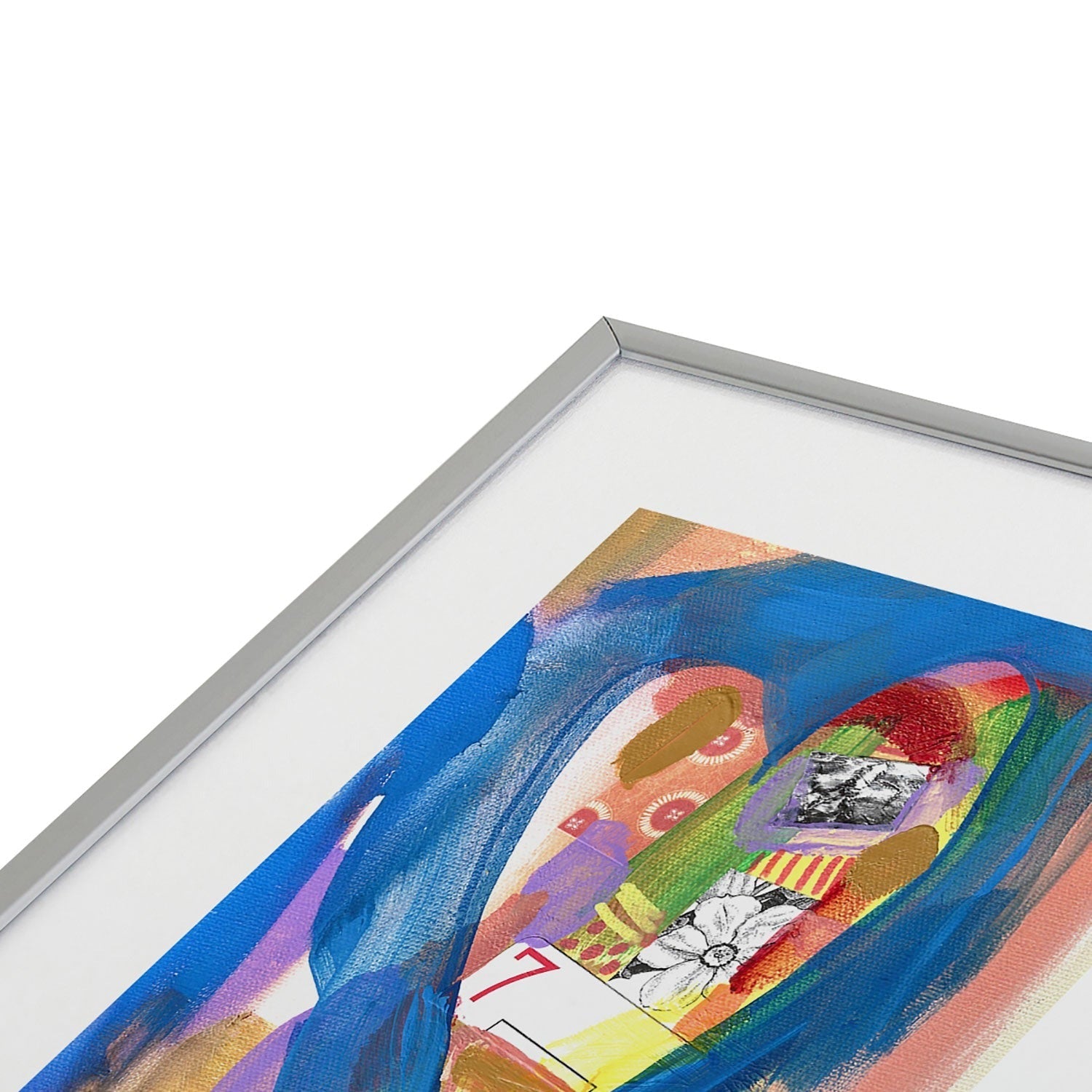 Natalie Baca Lucky in Love Metal Framed Art Print