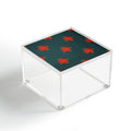 Design by Spark Poinsettia Florals Acrylic Box