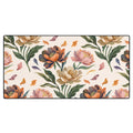 Marta Barragan Camarasa Hand Painted Peony Florals Desk Mat