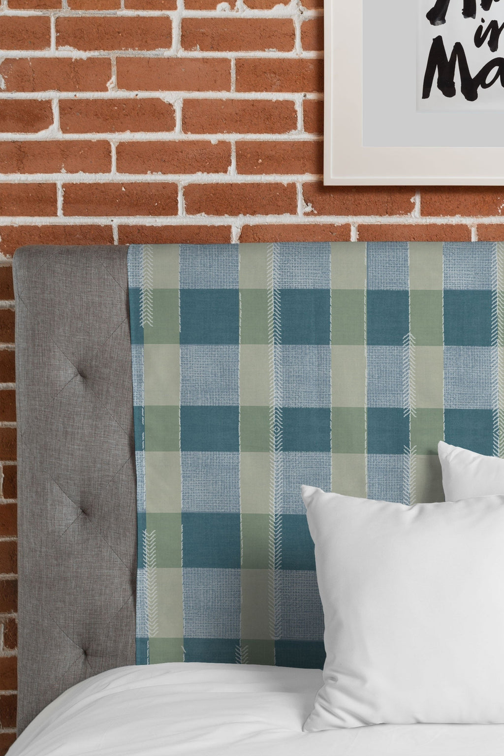 Marta Barragan Camarasa Country Style Checks Tapestry