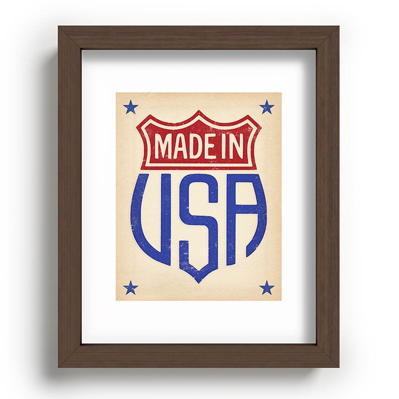 DENY Designs Made in USA Recessed Framing Rectangle