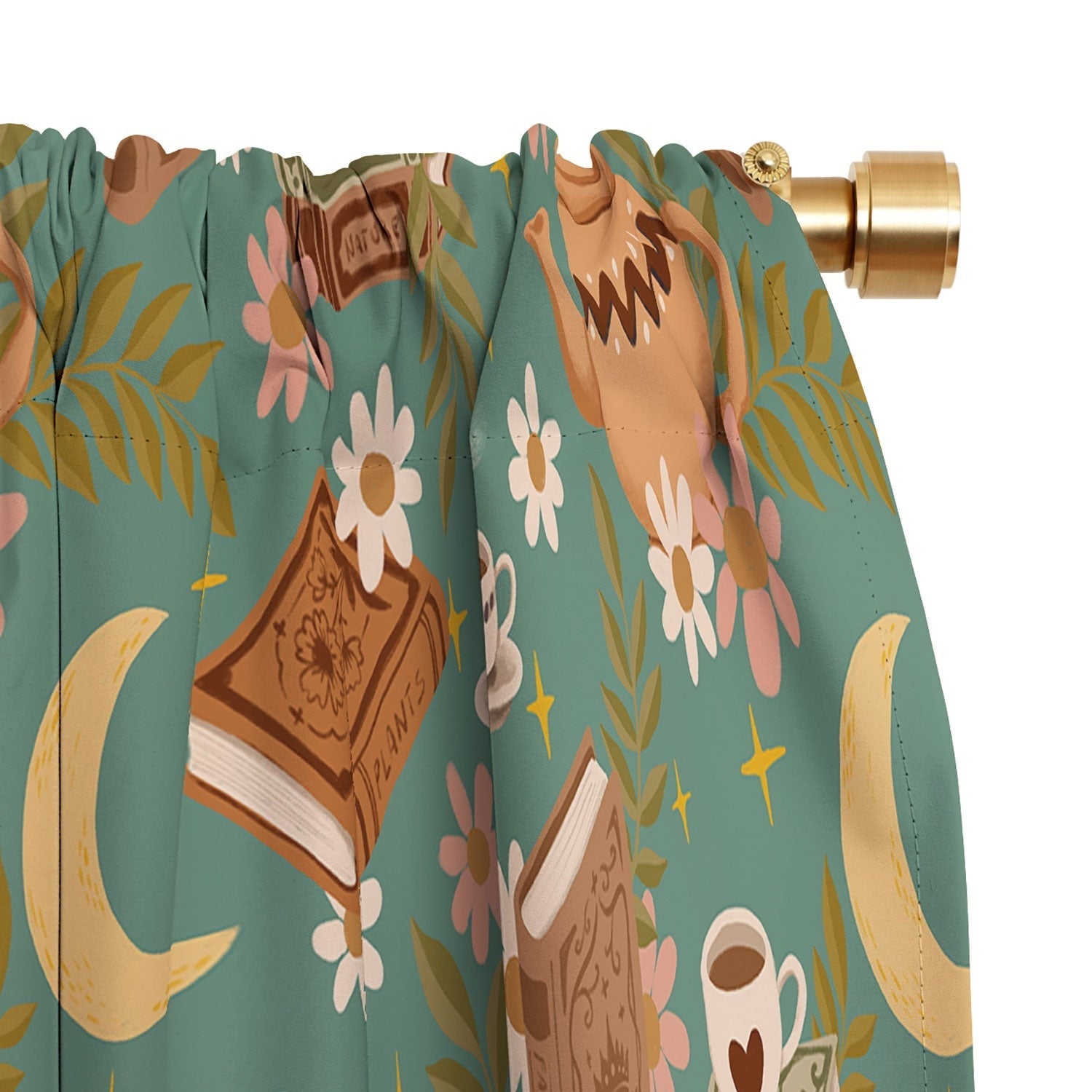 Avenie Moonlit Reading Nook I Blackout Non Repeat