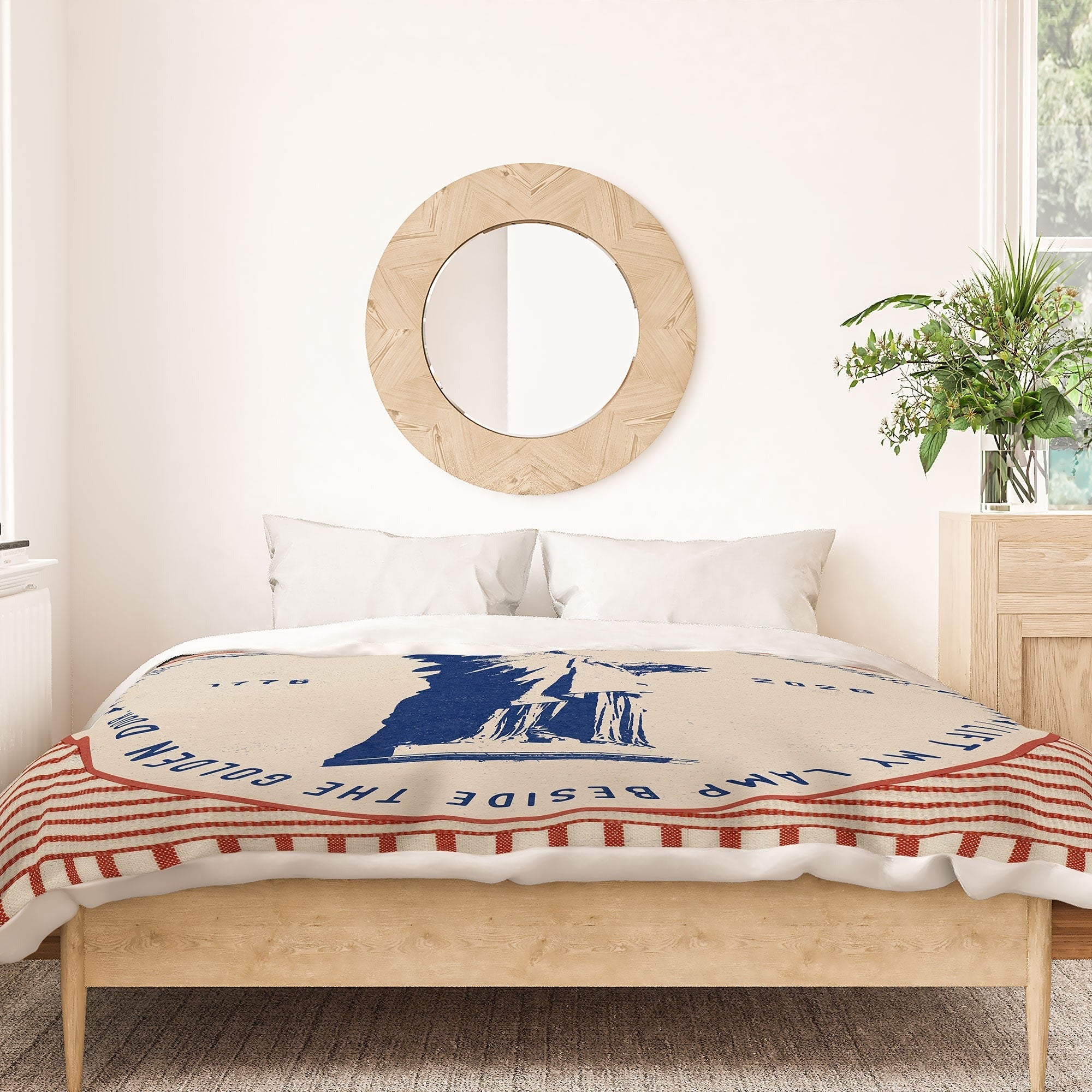 DENY Designs Life Liberty Duvet Cover
