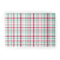 Lisa Argyropoulos Merry Vintage Plaid Welcome Mat