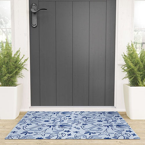 Design by Spark Marine Christmas Holiday Welcome Mat