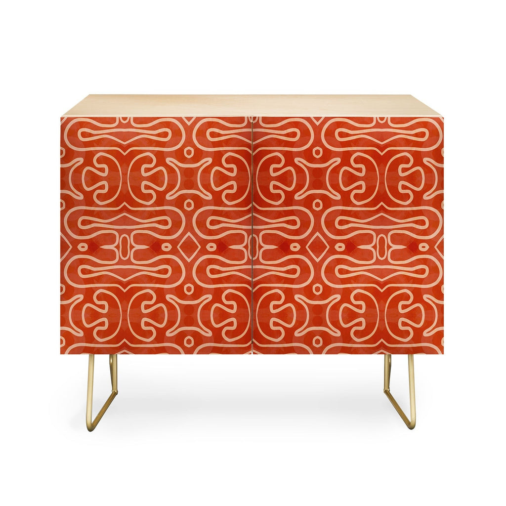 Mirimo Venexiana Burnt Orange Credenza