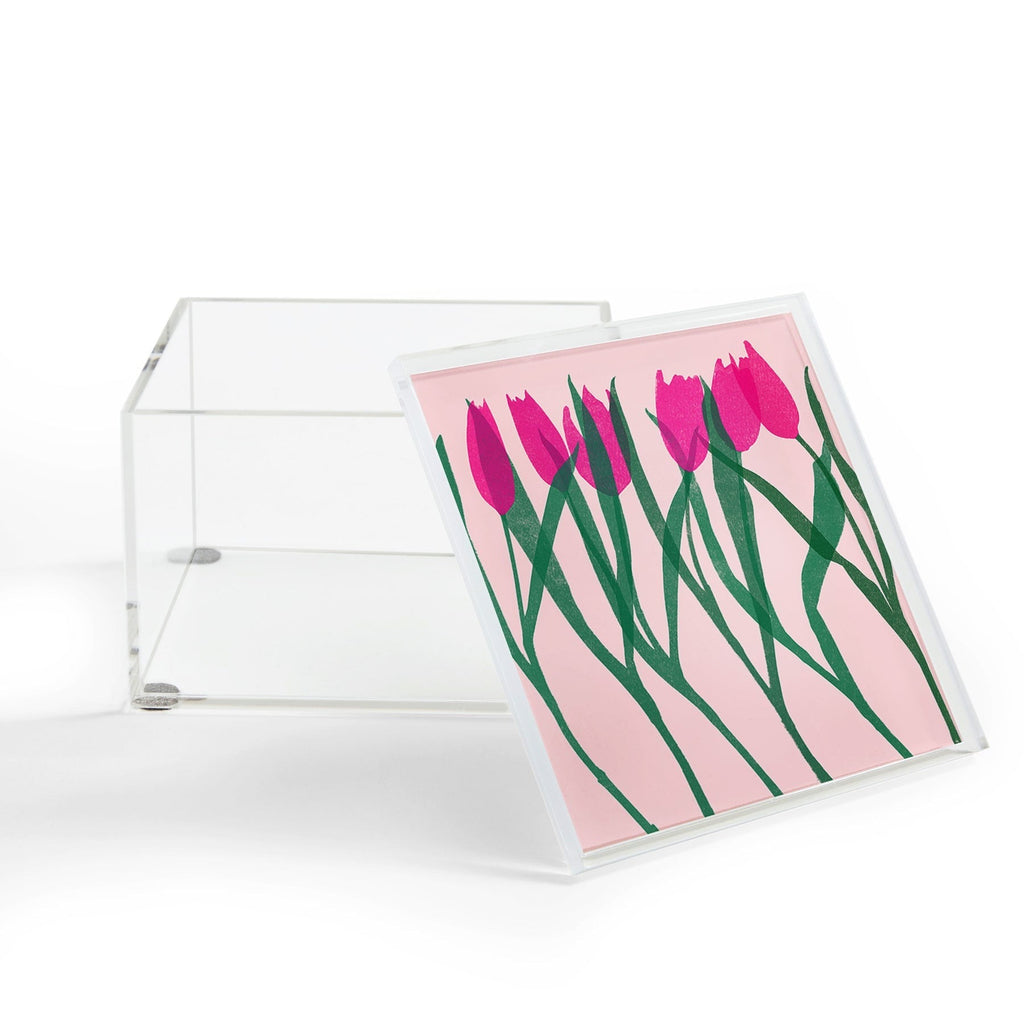 Garima Dhawan tulips 14 Acrylic Box